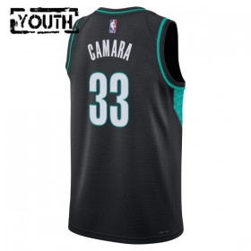Maillot Enfant Portland Trail Blazers Toumani Camara 2025-26 Nike City Edition Noir Swingman